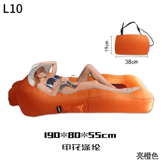 [no.3] Outdoor Inflatable Lounge Sofa Bed – Portable & Foldable Air Couch for Travel, Beach & Camping