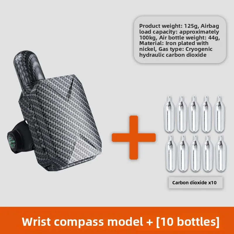 Self-Inflating Lifesaving Wristband – Compact Wearable Rescue Float